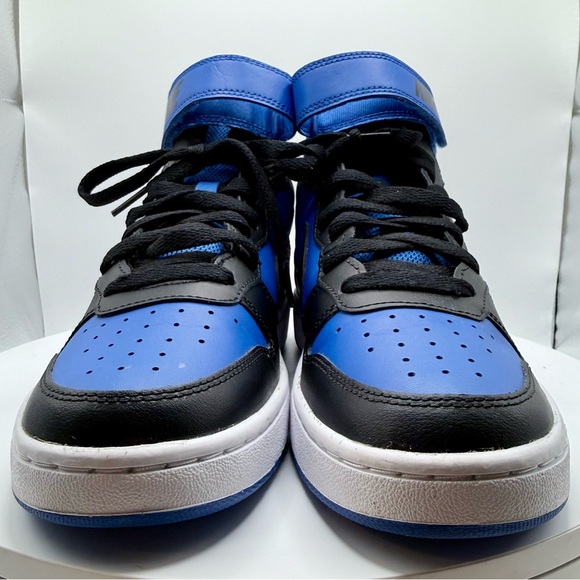 Nike Court Borough Mid 2 Royal Blue Black Sneakers Youth 6Y Women’s 7.5 CD7782-4 - Picture 3 of 10